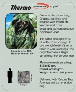 Jerven Fjellduken Thermo -Hilleber Camping Magasin fjellduken jerven thermo