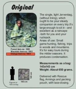 Jerven Fjellduken Original -Hilleber Camping Magasin jervenbag original
