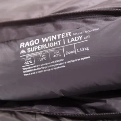 Helsport Rago Superlight Winter Lady -Hilleber Camping Magasin sac de couchage helsport rago superlight winter lady 12