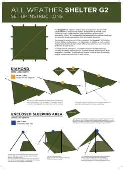 Snugpak All Weather Shelter G2 -Hilleber Camping Magasin tarp snugpak all weather shelter g2 07