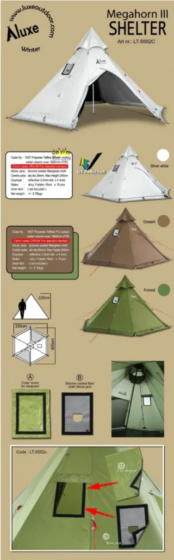 Luxe Outdoor Megahorn III -Hilleber Camping Magasin tente luxe outdoor megahorn iii 02 scaled