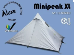 Luxe Outdoor Mini Peak XL -Hilleber Camping Magasin tipi luxe outdoor mini peak xl white 01