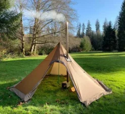 Luxe Outdoor Winter Shelter F8e -Hilleber Camping Magasin tipi luxe outdoor winter shelter f8e 03