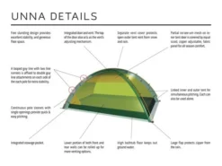 Hilleberg Unna -Hilleber Camping Magasin unna details hilleberg